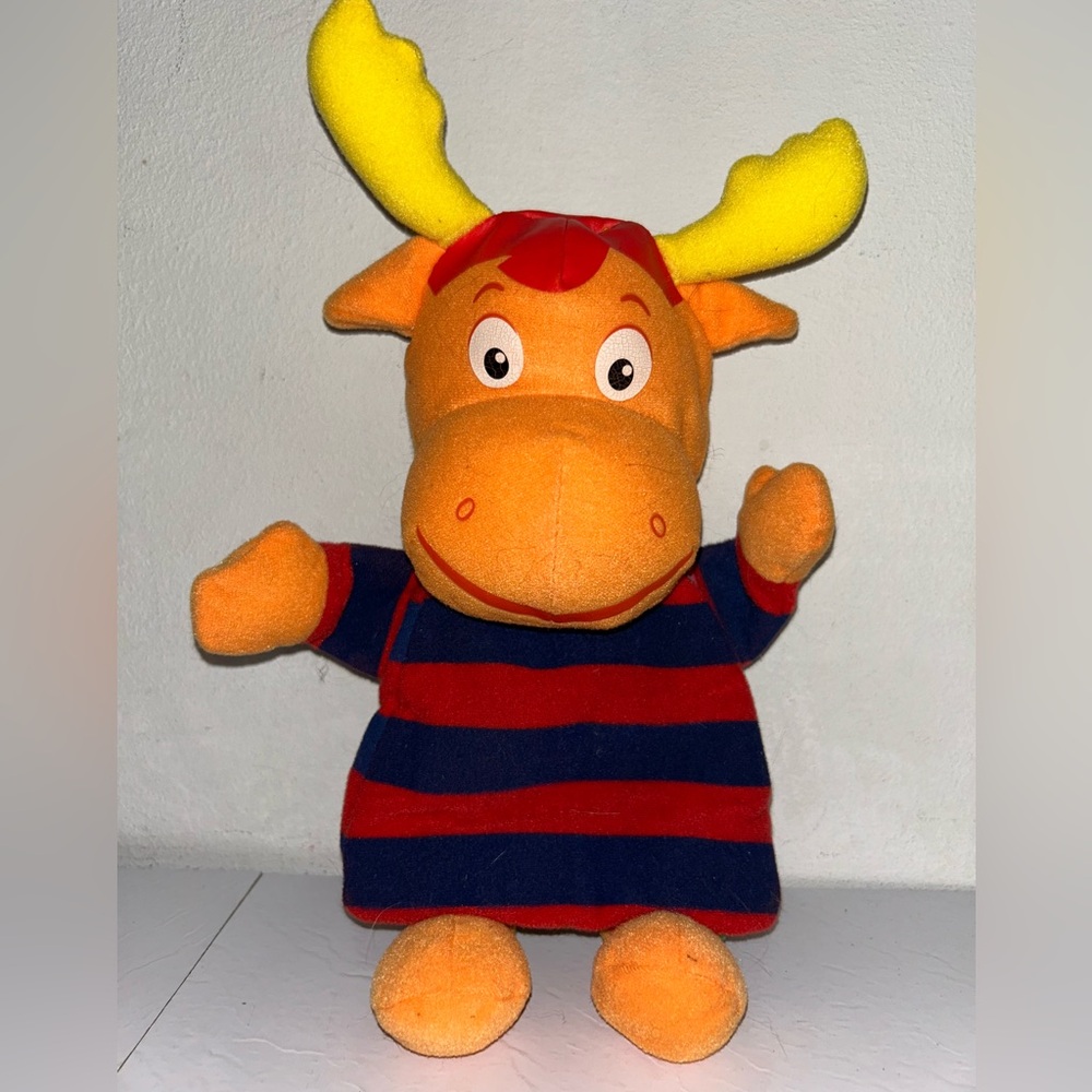 The Backyardigans Tyrone Plush & Hand Puppet Book Nickelodeon Nick Jr 2007
